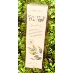 Pharm to Table Scalp Relief Tea Tree Leave-In Conditioner, Relieve Itchy, Dry
